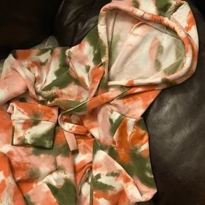 Almost Famous-Fleece Hoodie/Mini Sweater Dress